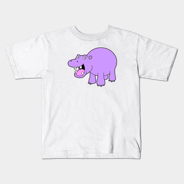 Hippo Kids T-Shirt by internethippo